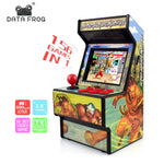 Data Frog Retro Mini Arcade Handheld Game Console 16 Bit Game Player Built-in 156 Classic Games For Kids Gift Toy