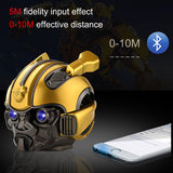 Bumblebee Helmet Bluetooth Speaker With Fm Radio & Mp3