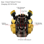 Bumblebee Helmet Bluetooth Speaker With Fm Radio & Mp3