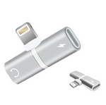 Headphone Lightnig Audio Charger Adapter 2in1 For iPhone 7, 7Plus, X, 8, 8Plus