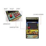 Data Frog Retro Mini Arcade Handheld Game Console 16 Bit Game Player Built-in 156 Classic Games For Kids Gift Toy