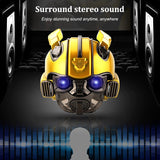 Bumblebee Helmet Bluetooth Speaker With Fm Radio & Mp3