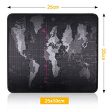 World Map Big Mousepad