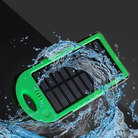 Waterproof Solar Power Bank 30000mAh