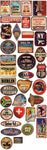 36pcs Retro Vintage Stickers